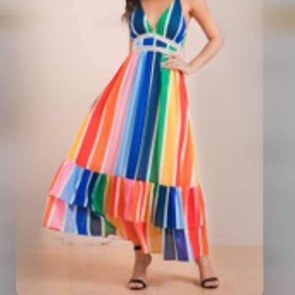 Flying Tomato Empress Waist Maxi Dress - Picture 2 of 11